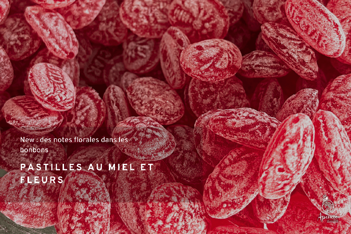 Pastilles au miel et fleurs