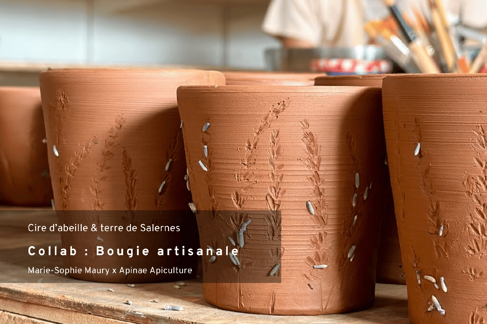 Bougie artisanale