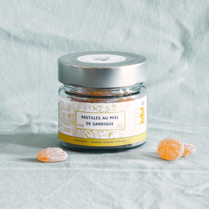 Pastilles au miel de garrigue (25%) - 70 g