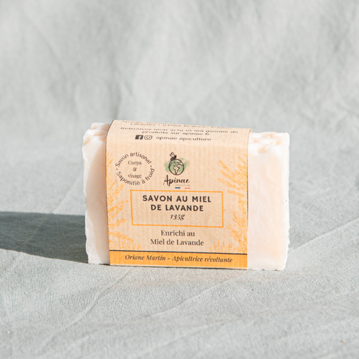 Savon surgras au Miel de Lavande - 135g