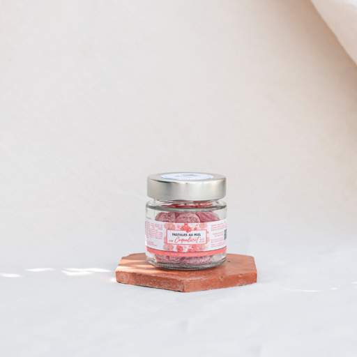 Pastilles au miel de Lavande - Coquelicot 70g