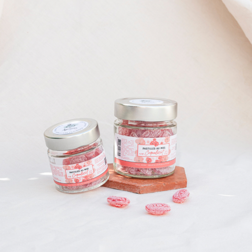 Pastilles au miel de Lavande - Coquelicot 150g