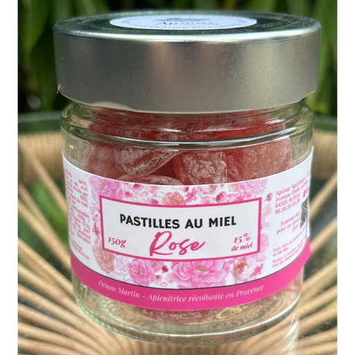 Pastilles au miel de Lavande - Rose 150g
