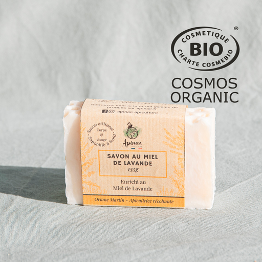 Savon au Miel de Lavande Bio - 135g