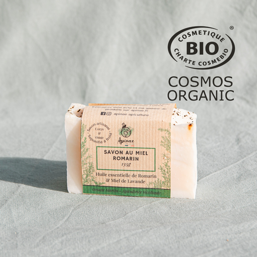 Savon au Miel de Lavande & Romarin Bio - 135g