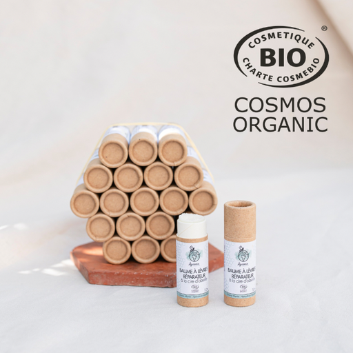 Baume à lèvres réparateur BIO à la cire d’abeille - 10 ml