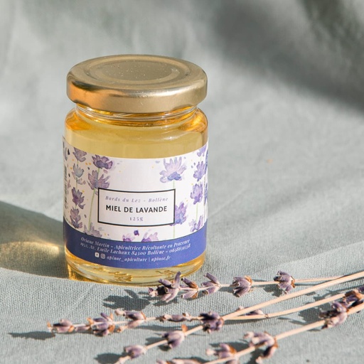 Miel de Lavande Bio - IGP Provence - 125g